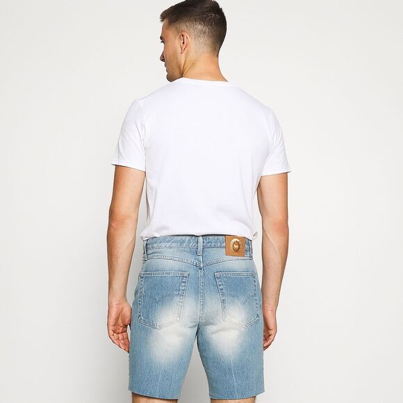 VERSACE JEANS SIGNATURE Vintage Slim Faded Jean Shorts Sz 31 - Picture 1 of 7